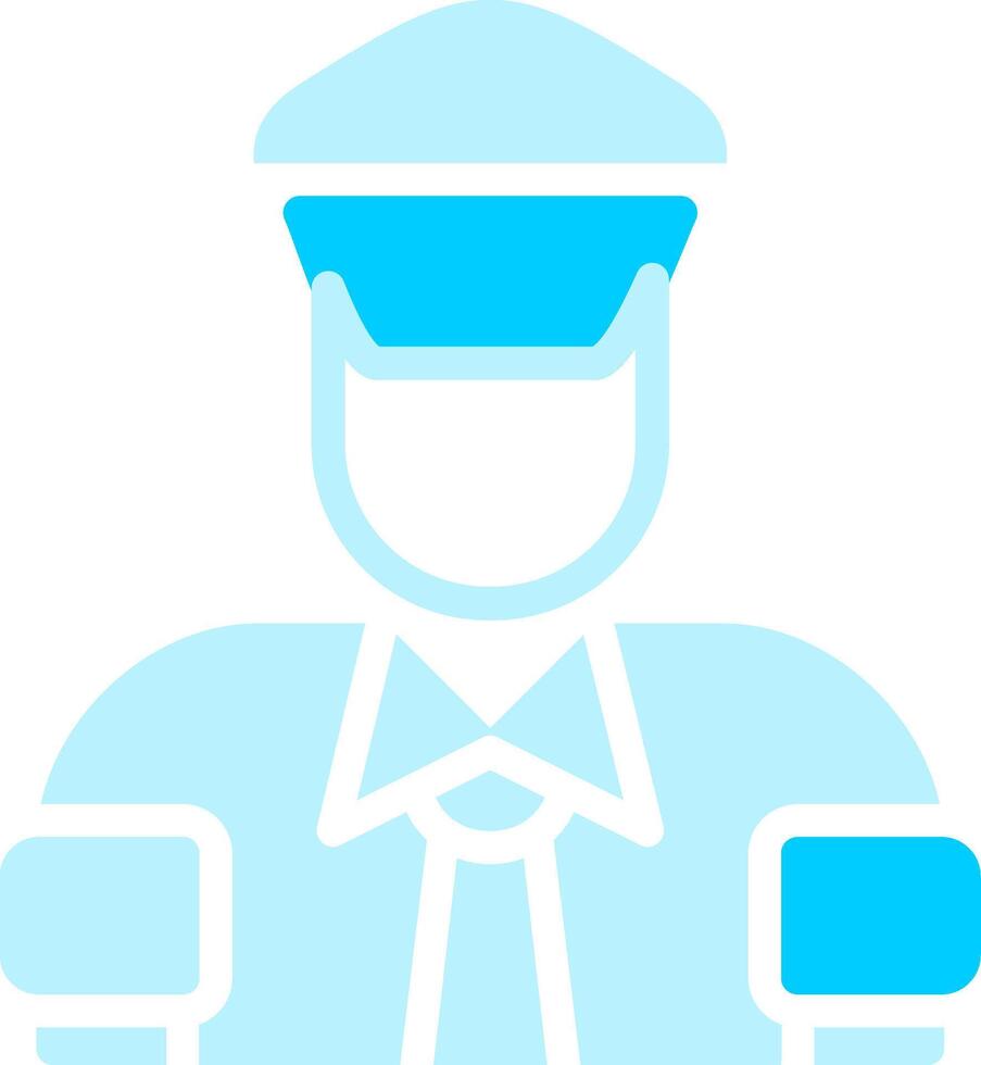 Line two Blue Colour vector