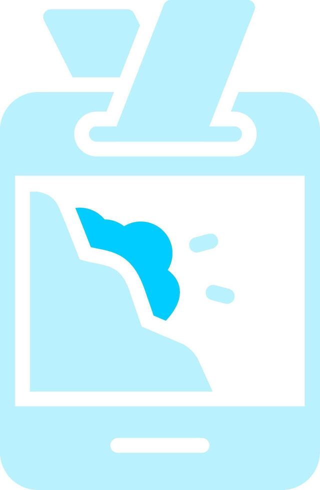 Ski Pass Creative Icon Design vector