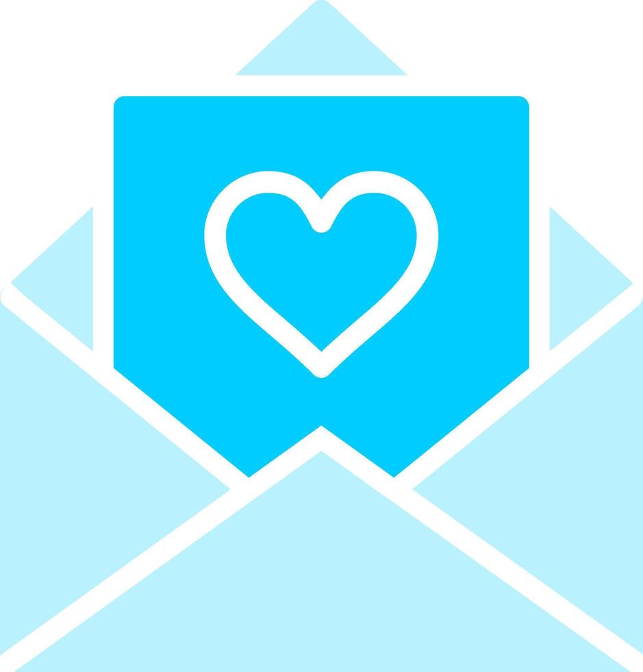 Love Letter Creative Icon Design vector