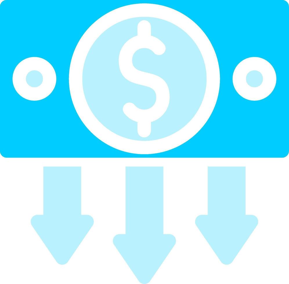 Inflation Creative Icon Design vector