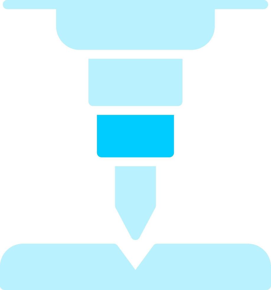 Line two Blue Colour vector