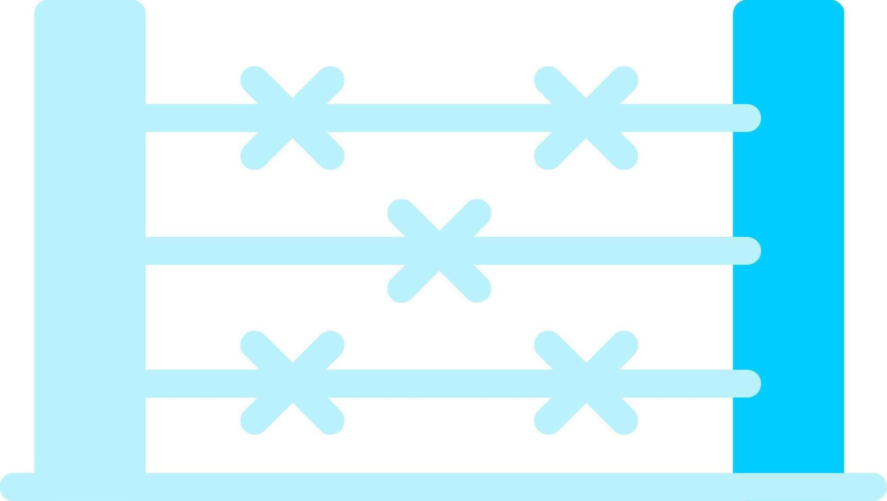 Line two Blue Colour vector