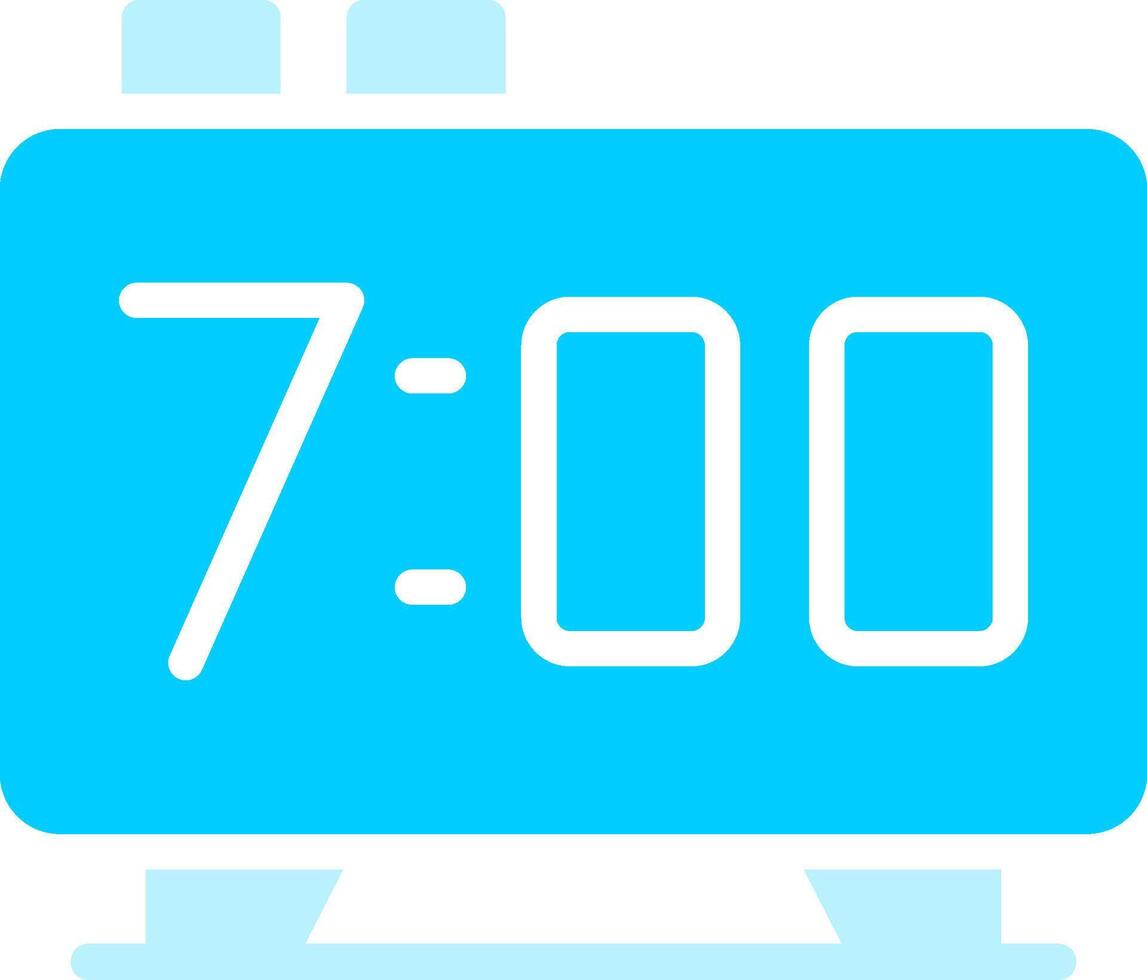 Line two Blue Colour vector