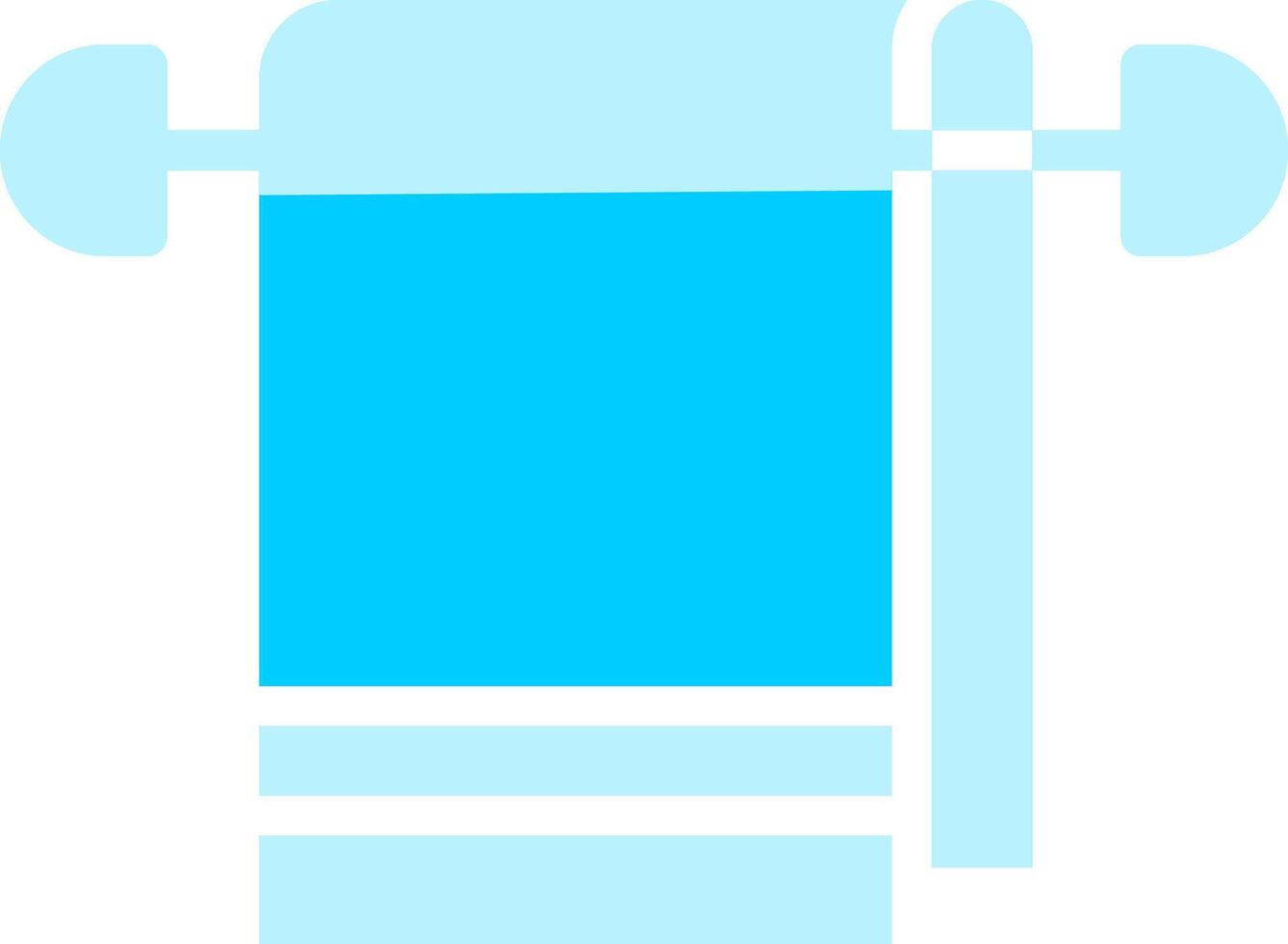 Line two Blue Colour vector