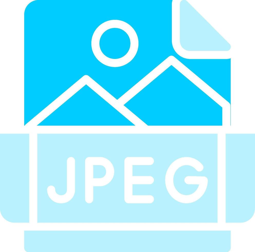 Jpeg Creative Icon Design vector