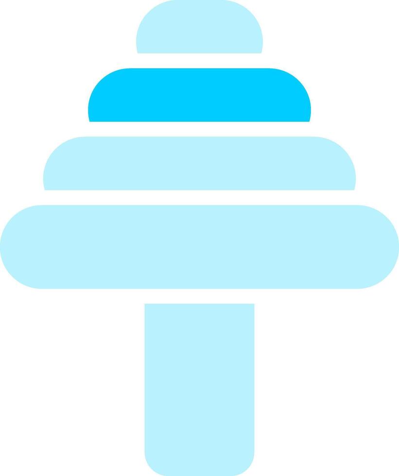 Edge Step Drill Creative Icon Design vector