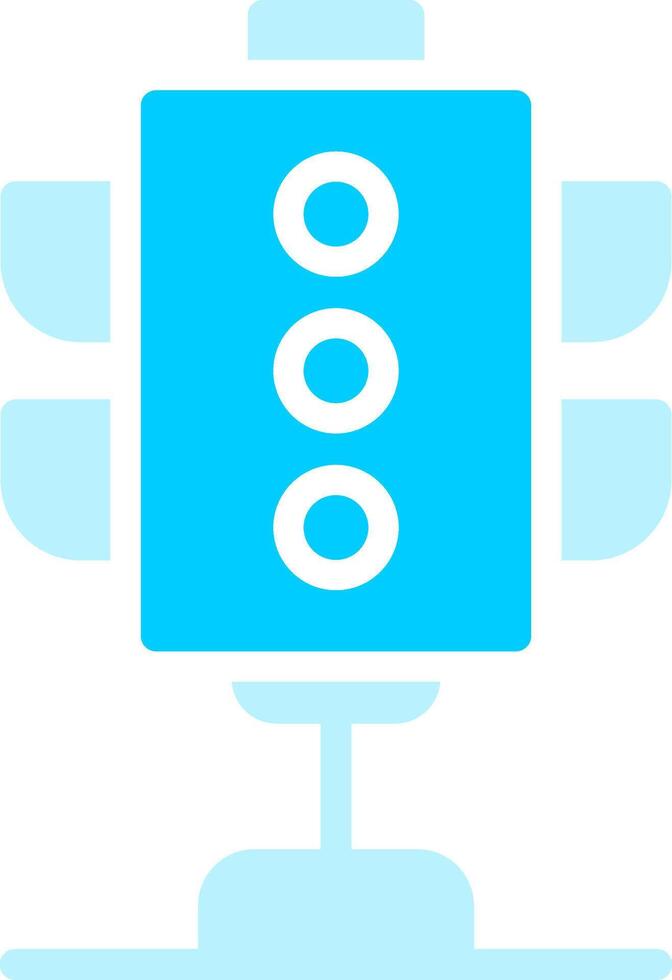 Line two Blue Colour vector