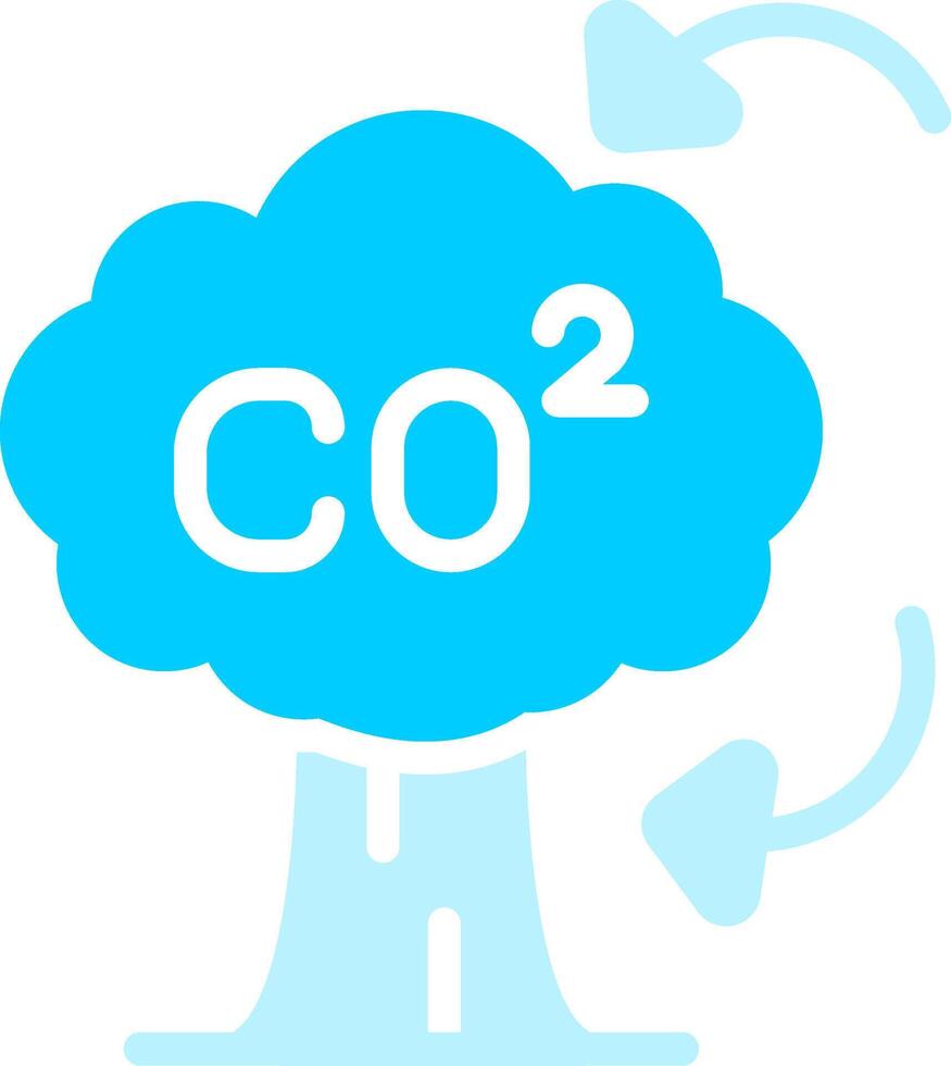 CO2 Creative Icon Design vector