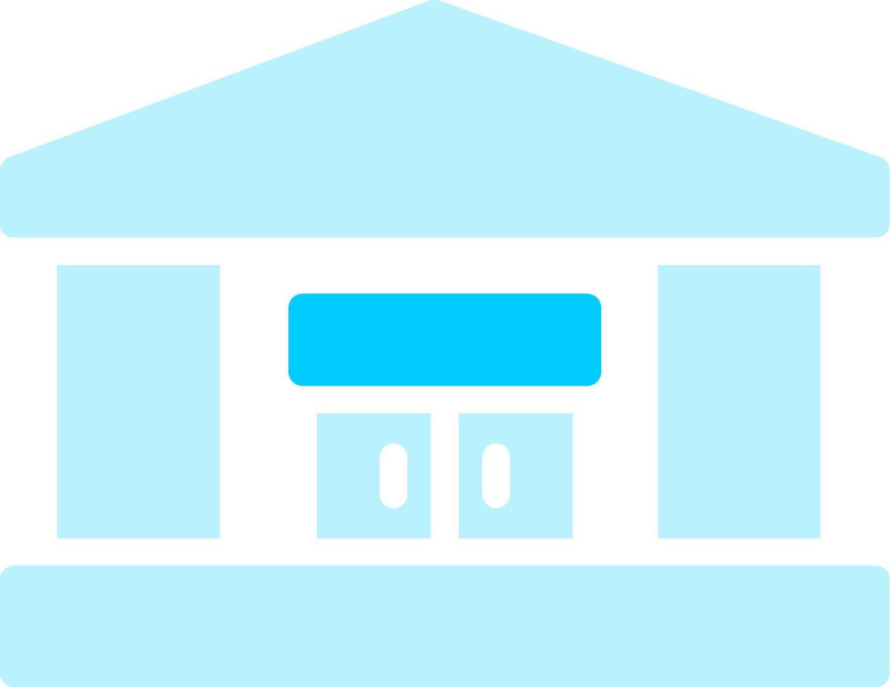 Bank Creative Icon Design vector