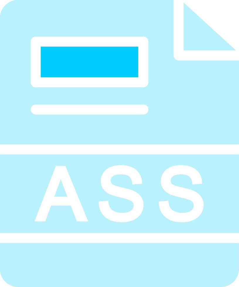 ASS Creative Icon Design vector