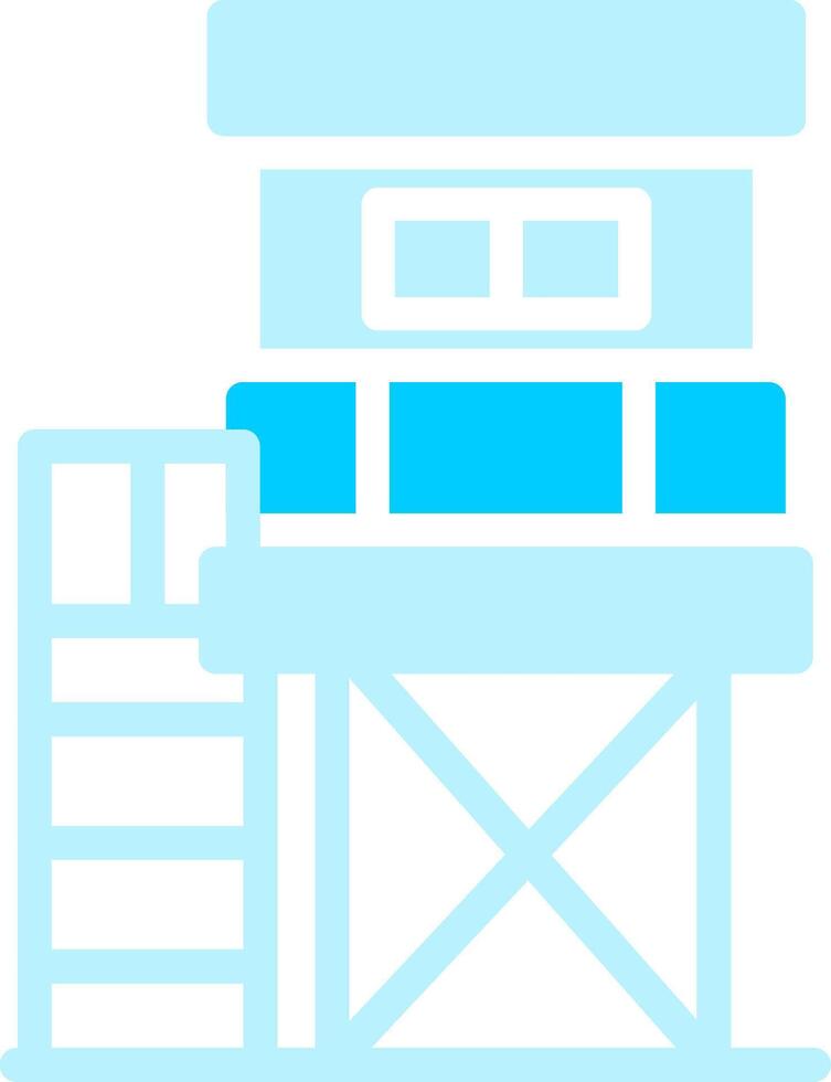 Line two Blue Colour vector