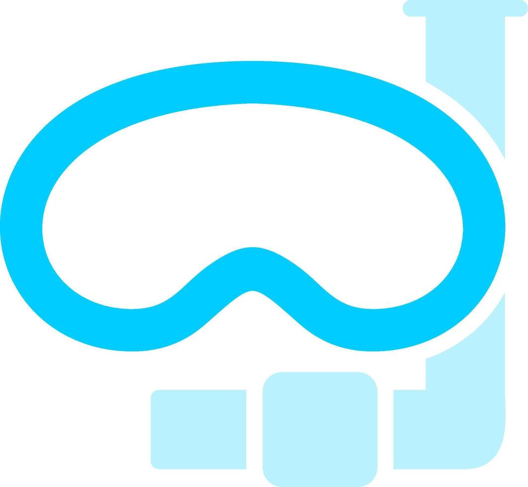 Line two Blue Colour vector