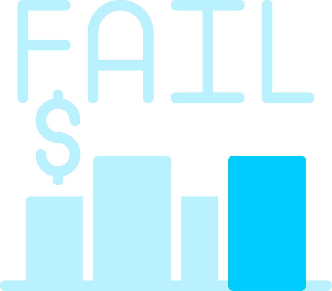 Line two Blue Colour vector