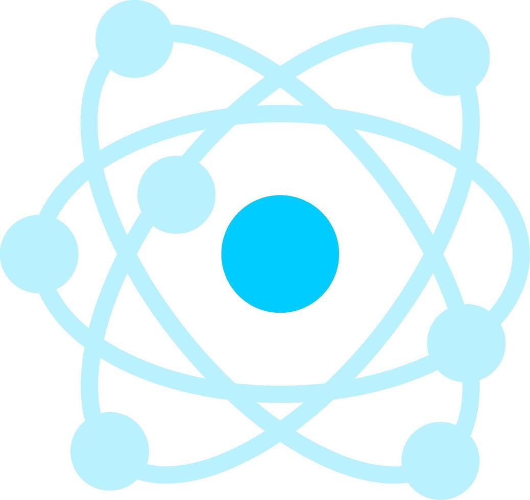 Atom Creative Icon Design vector