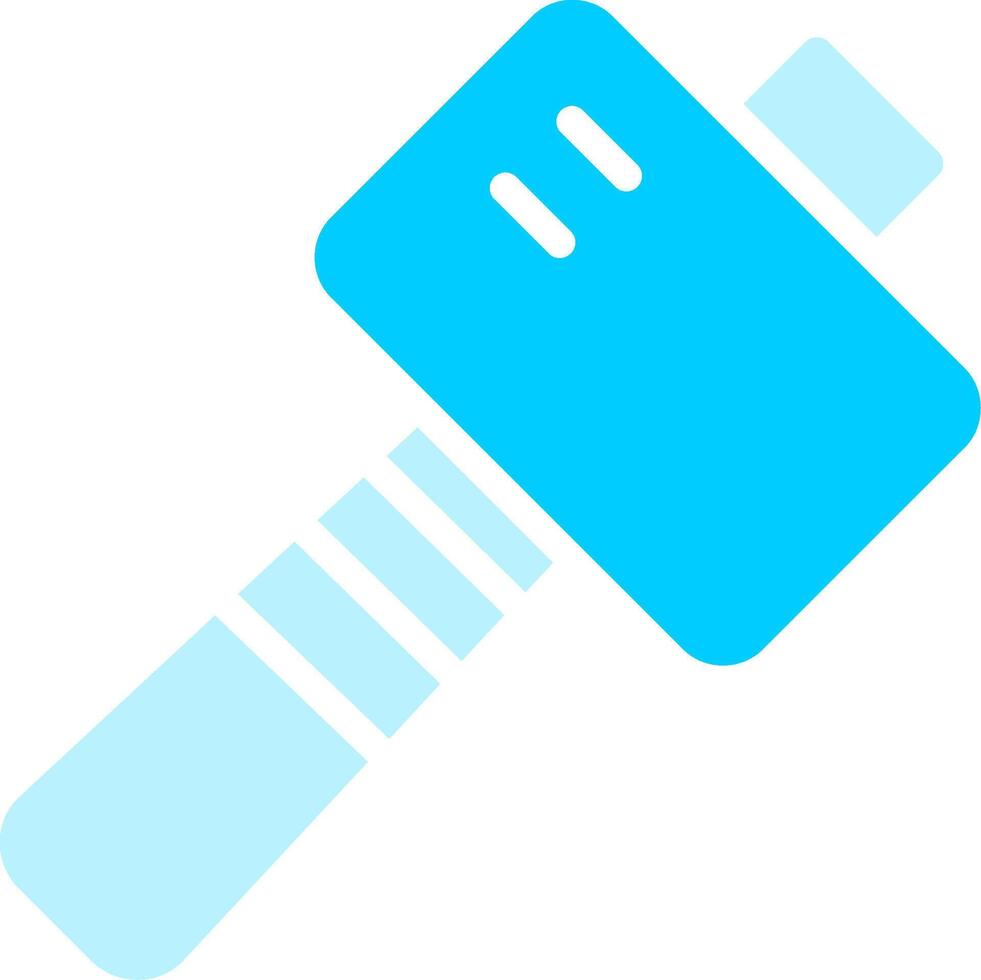 Line two Blue Colour vector