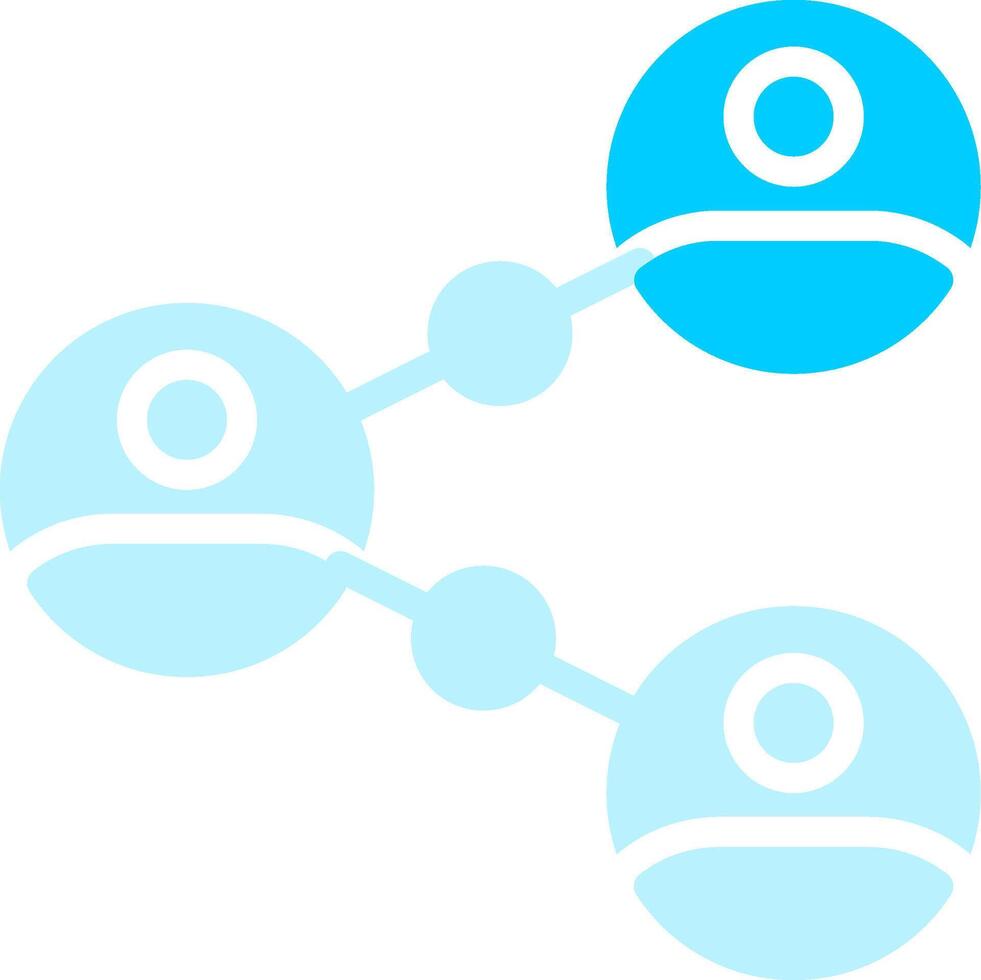 Connected People Creative Icon Design vector