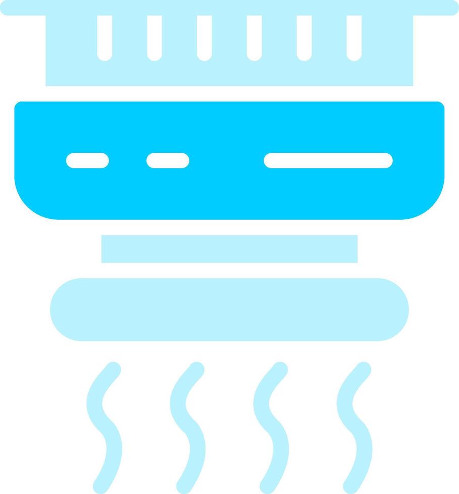 Line two Blue Colour vector