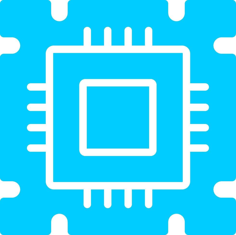 Processor Creative Icon Design vector