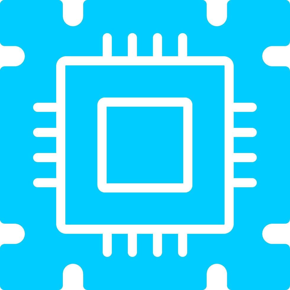 Processor Creative Icon Design vector