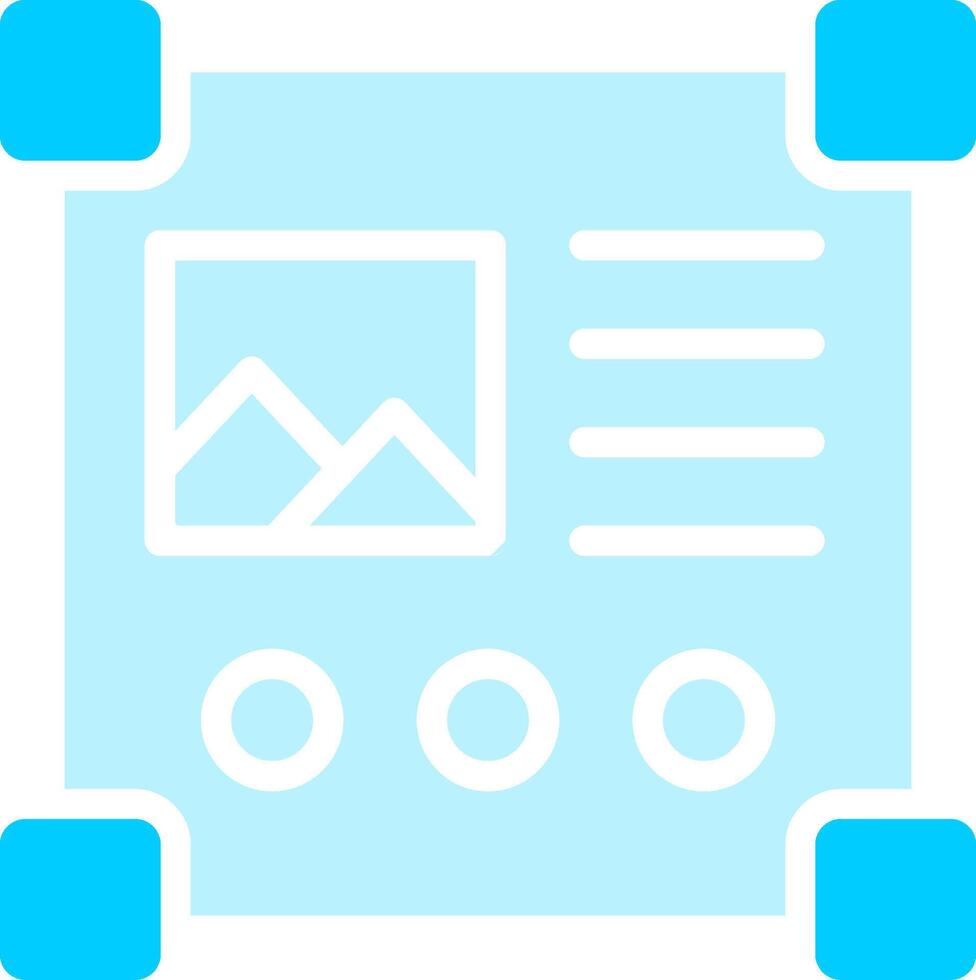 Layout Creative Icon Design vector