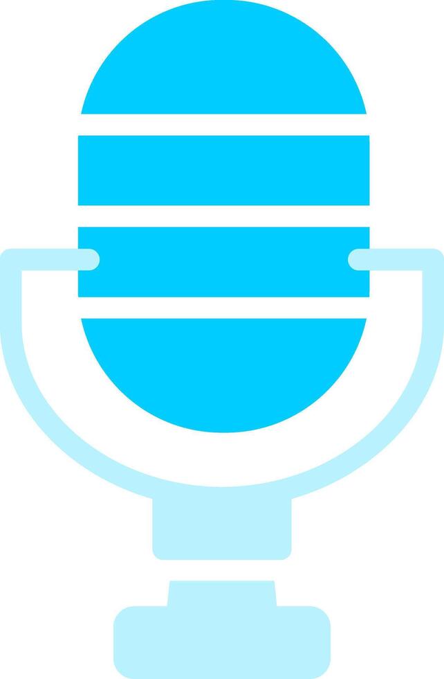 Microphone Creative Icon Design vector