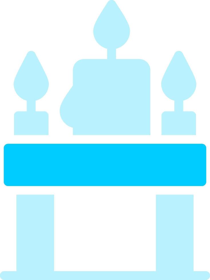 velas creativo icono diseño vector