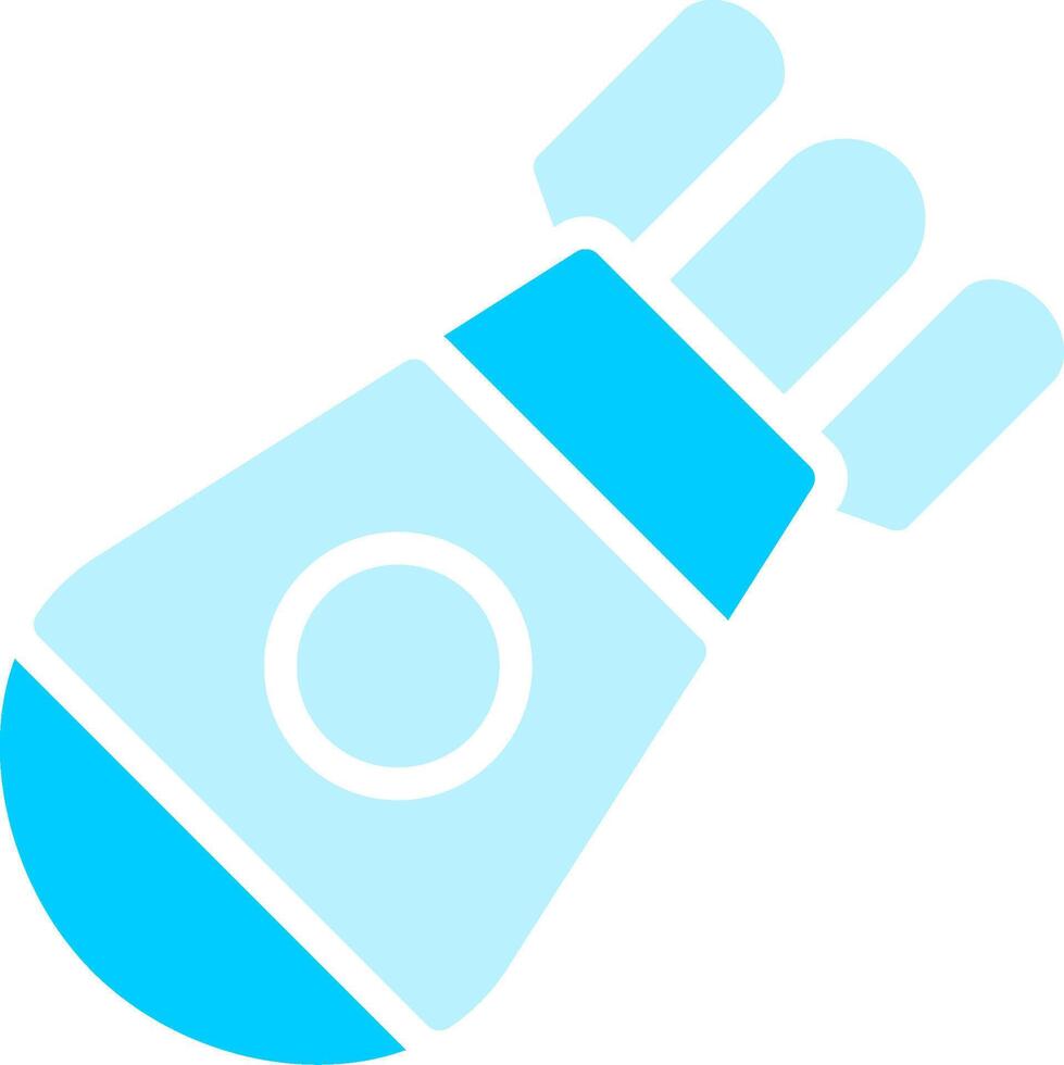Line two Blue Colour vector