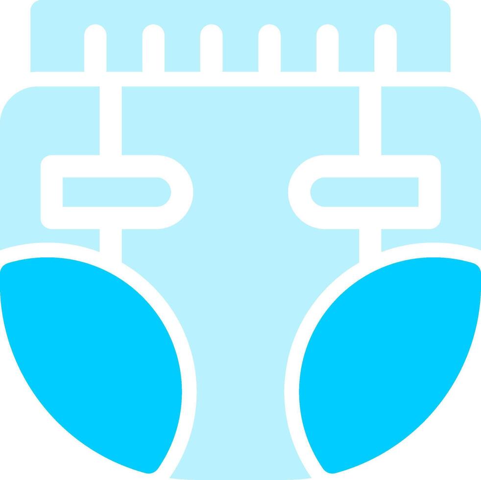Diaper Creative Icon Design vector