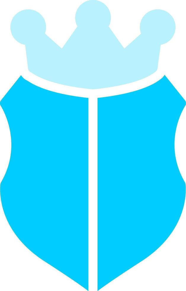 Line two Blue Colour vector