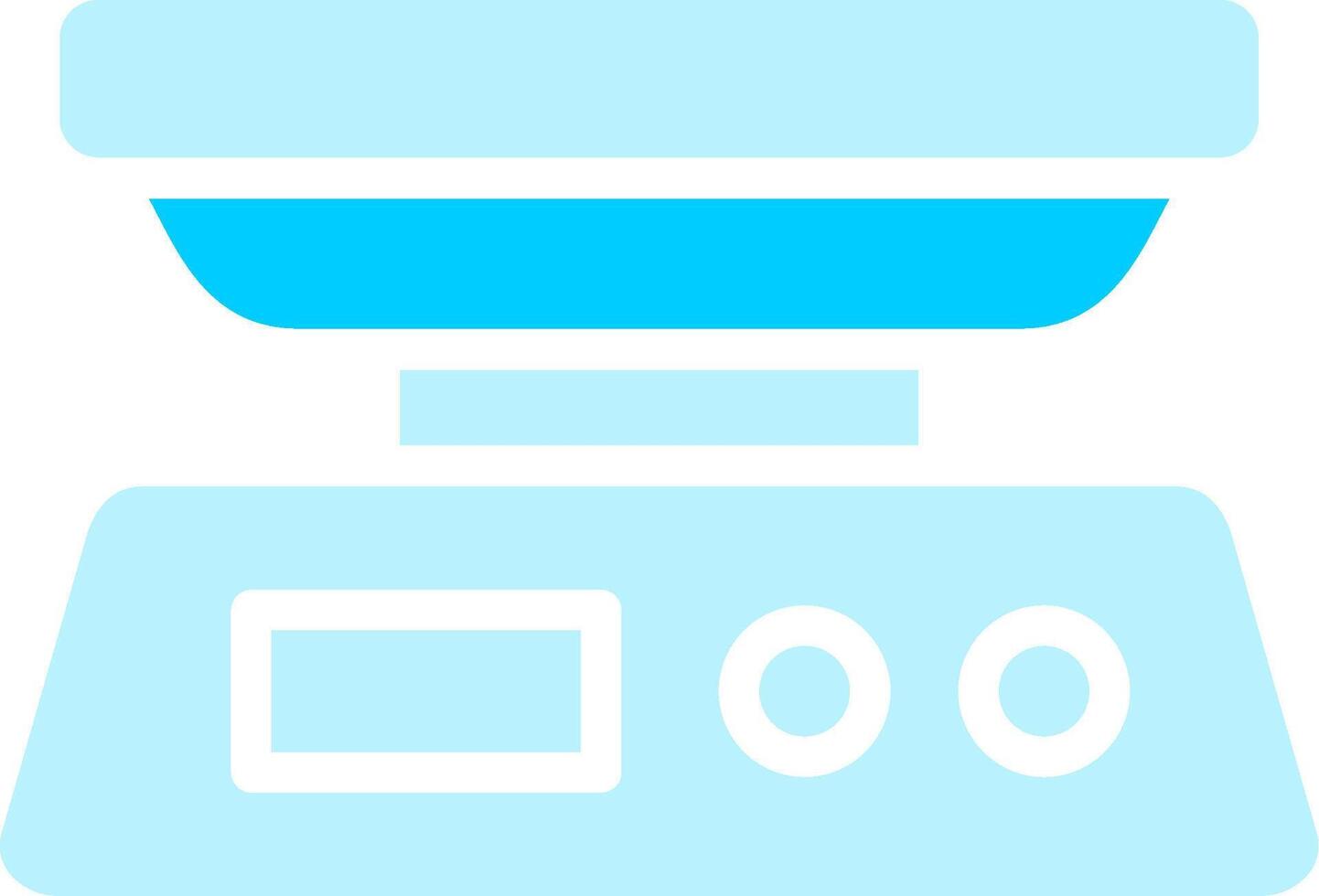 Food Scale Creative Icon Design vector