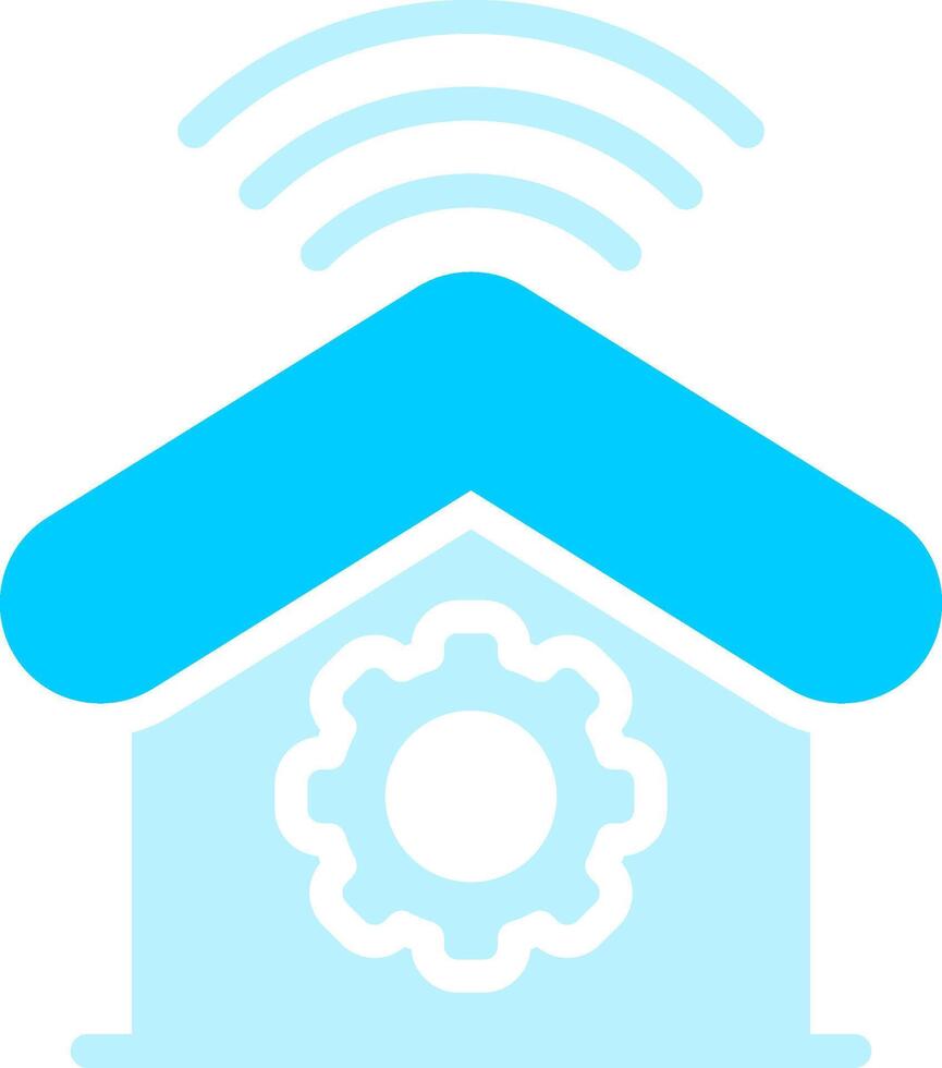 Home Automation Creative Icon Design vector