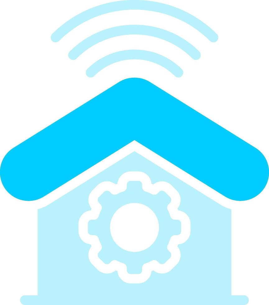 Home Automation Creative Icon Design vector