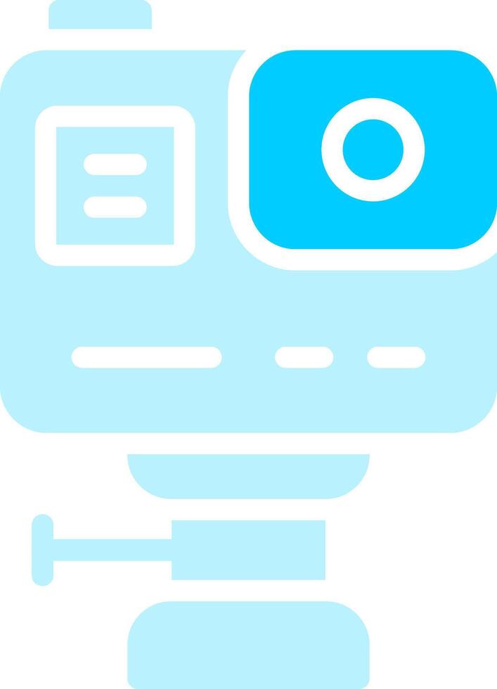 Action Camera Creative Icon Design vector