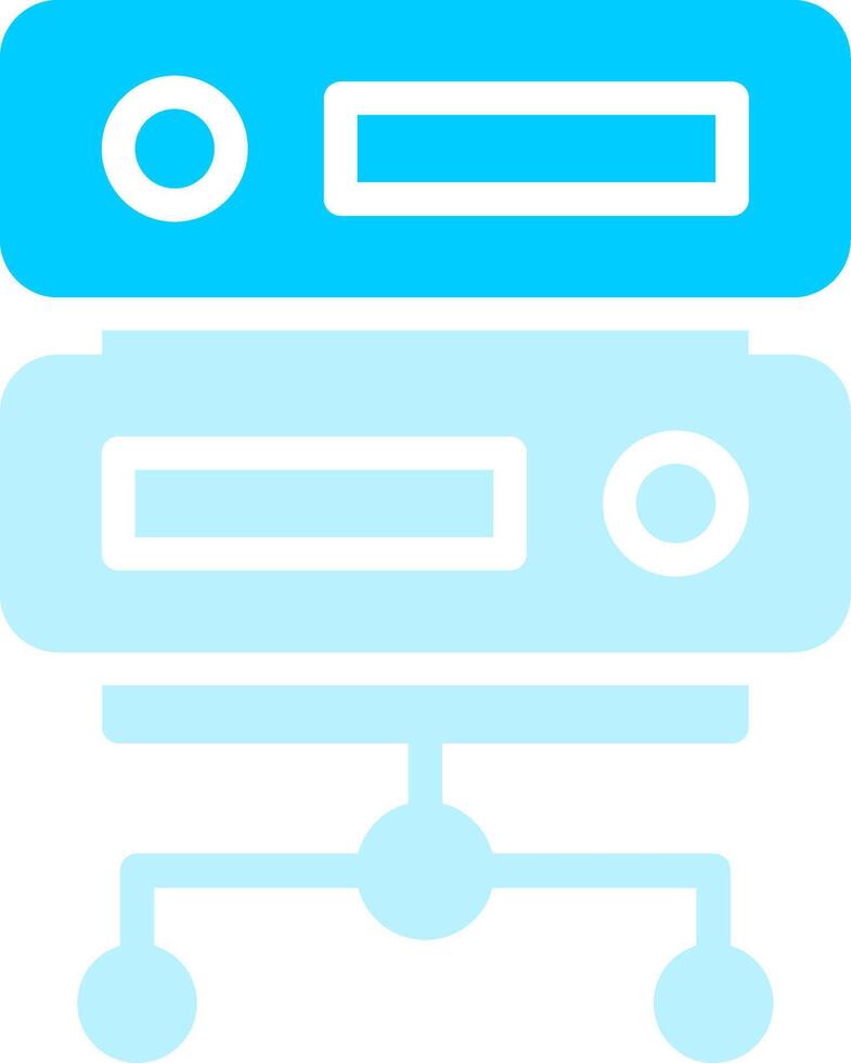 Server Creative Icon Design vector