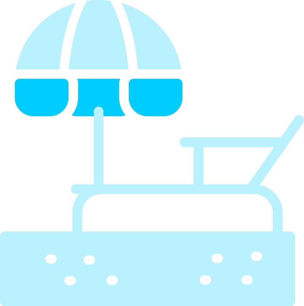 Line two Blue Colour vector
