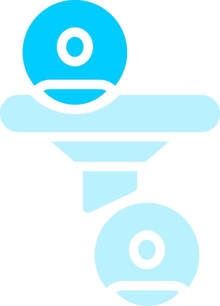 Funnel Creative Icon Design vector