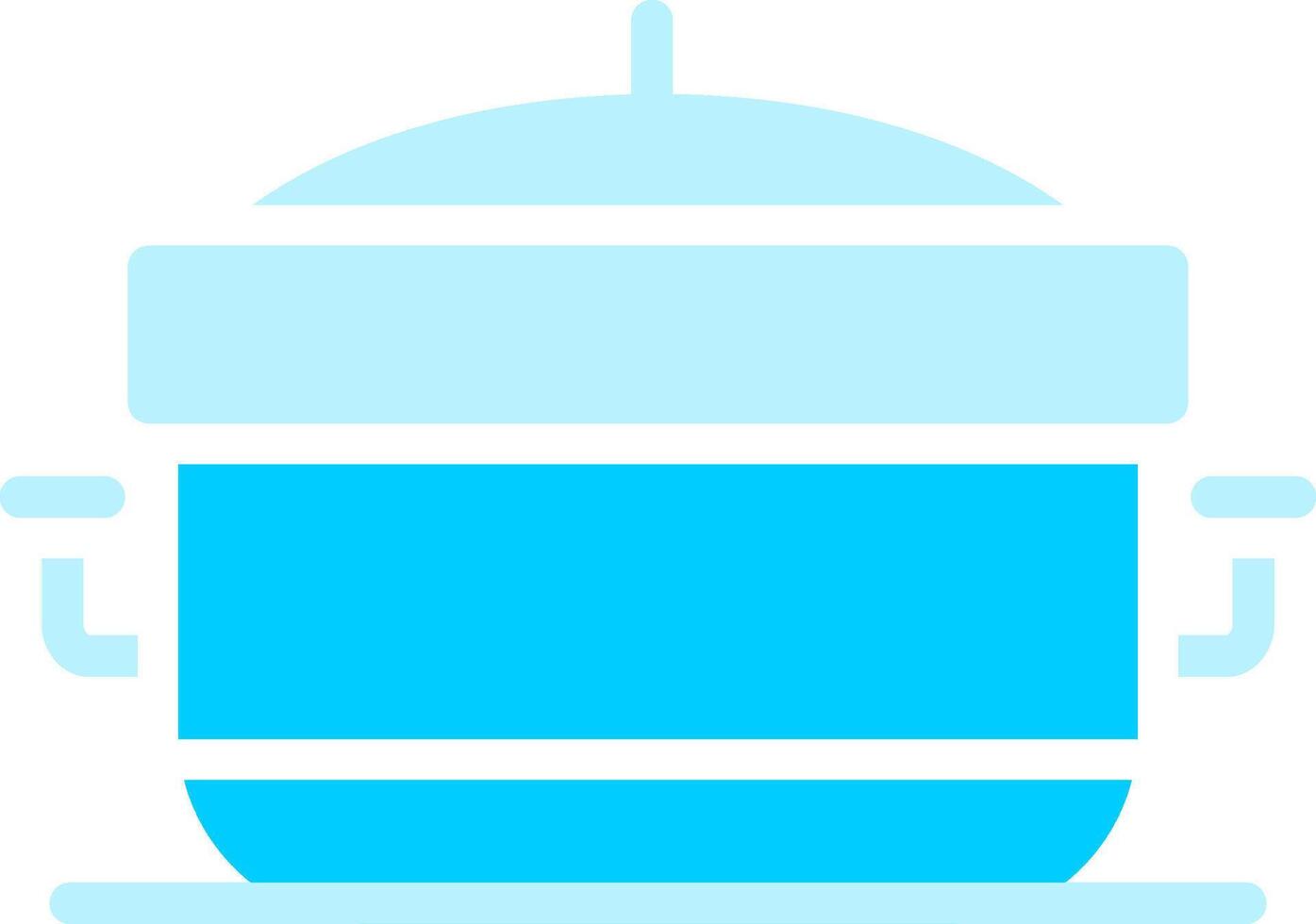 Line two Blue Colour vector