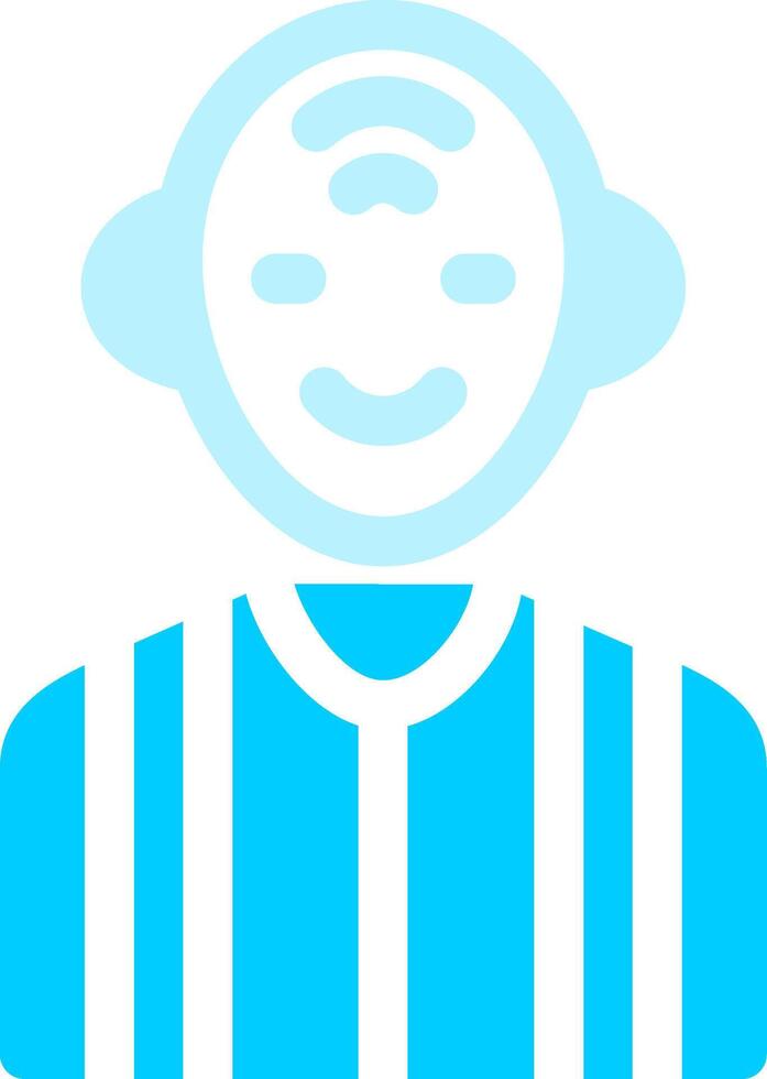Old Man Creative Icon Design vector