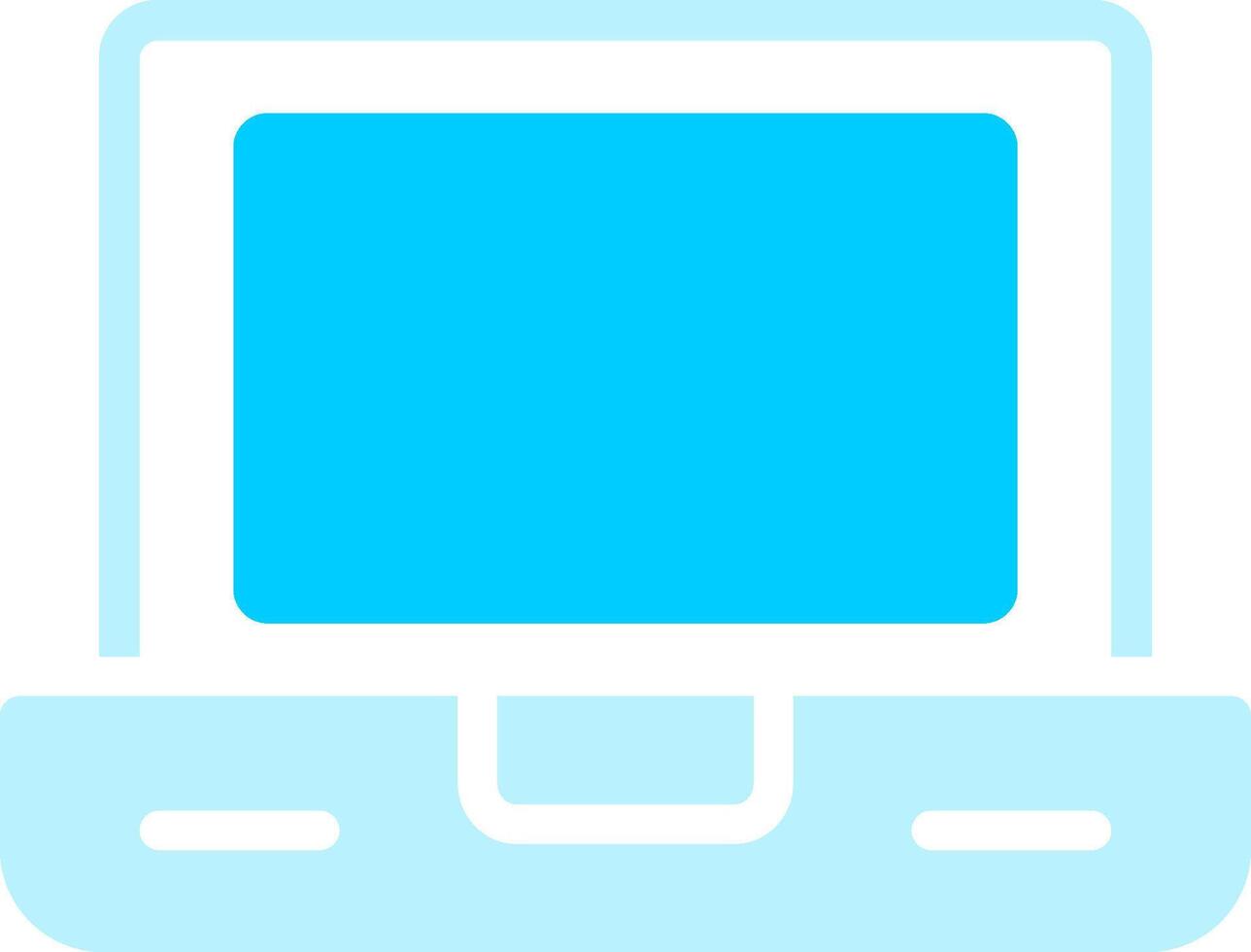 Laptop Creative Icon Design vector