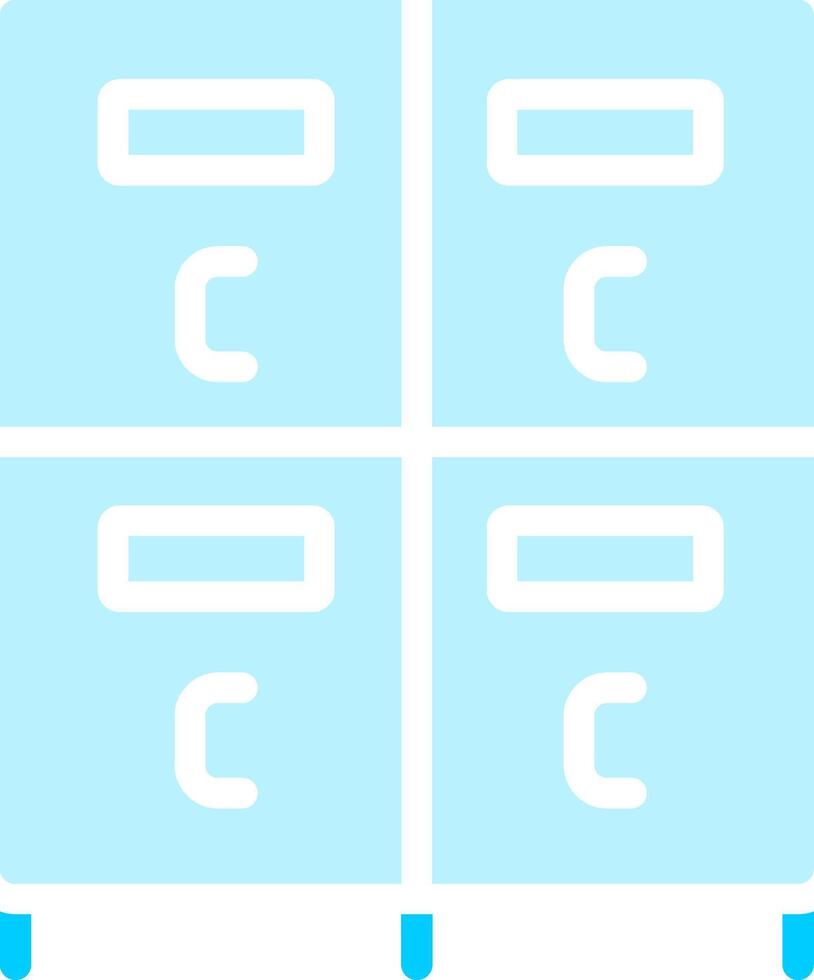 Locker Creative Icon Design vector