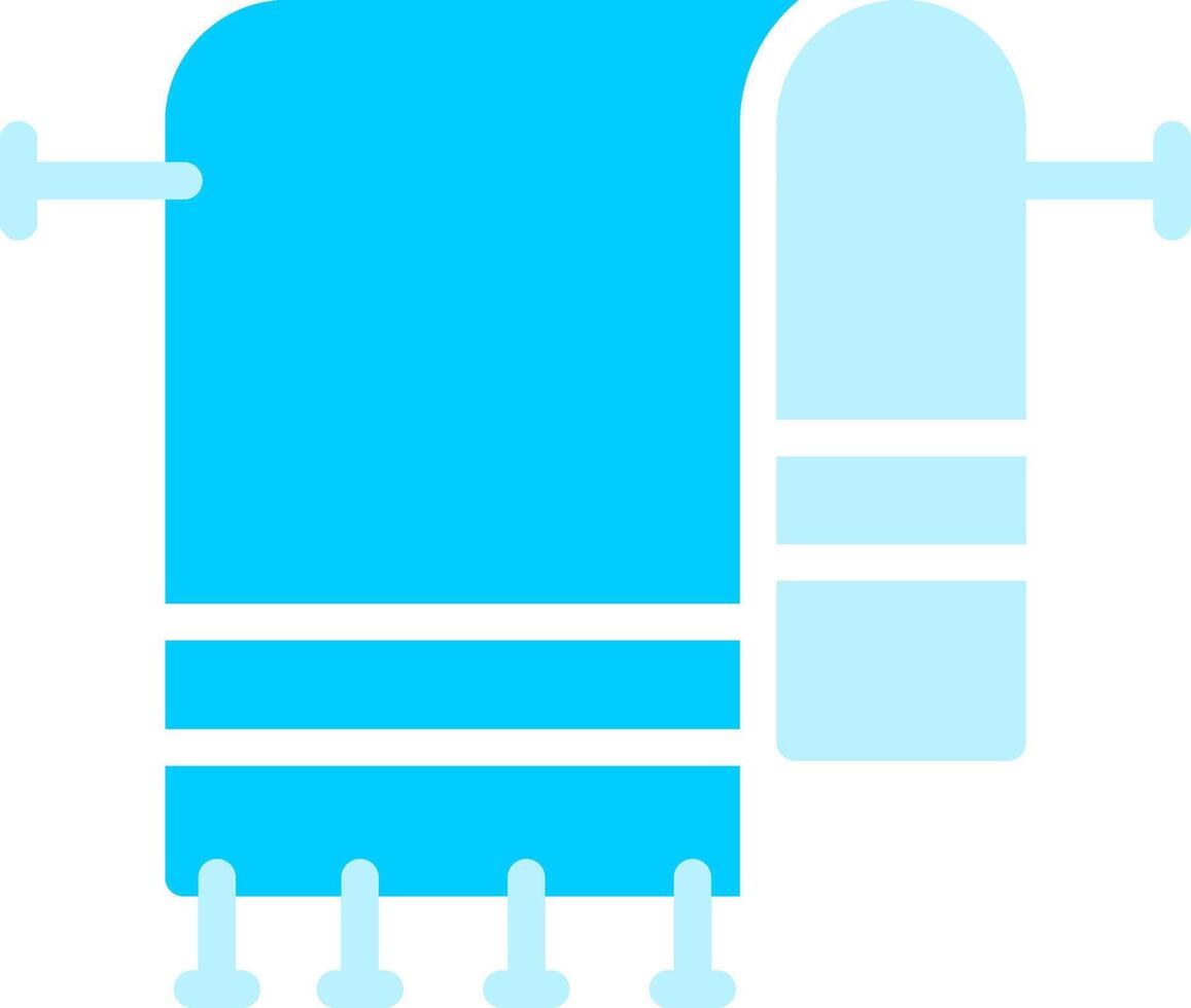bañera toalla creativo icono diseño vector