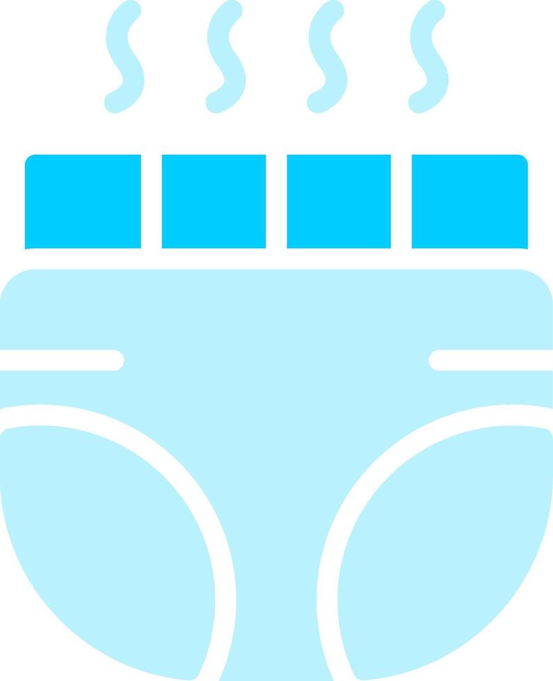 Line two Blue Colour vector