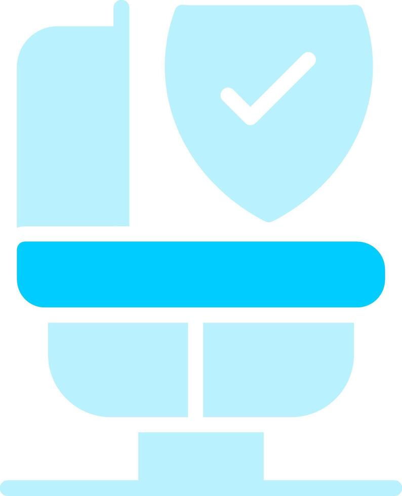 Bathroom Safety Creative Icon Design vector