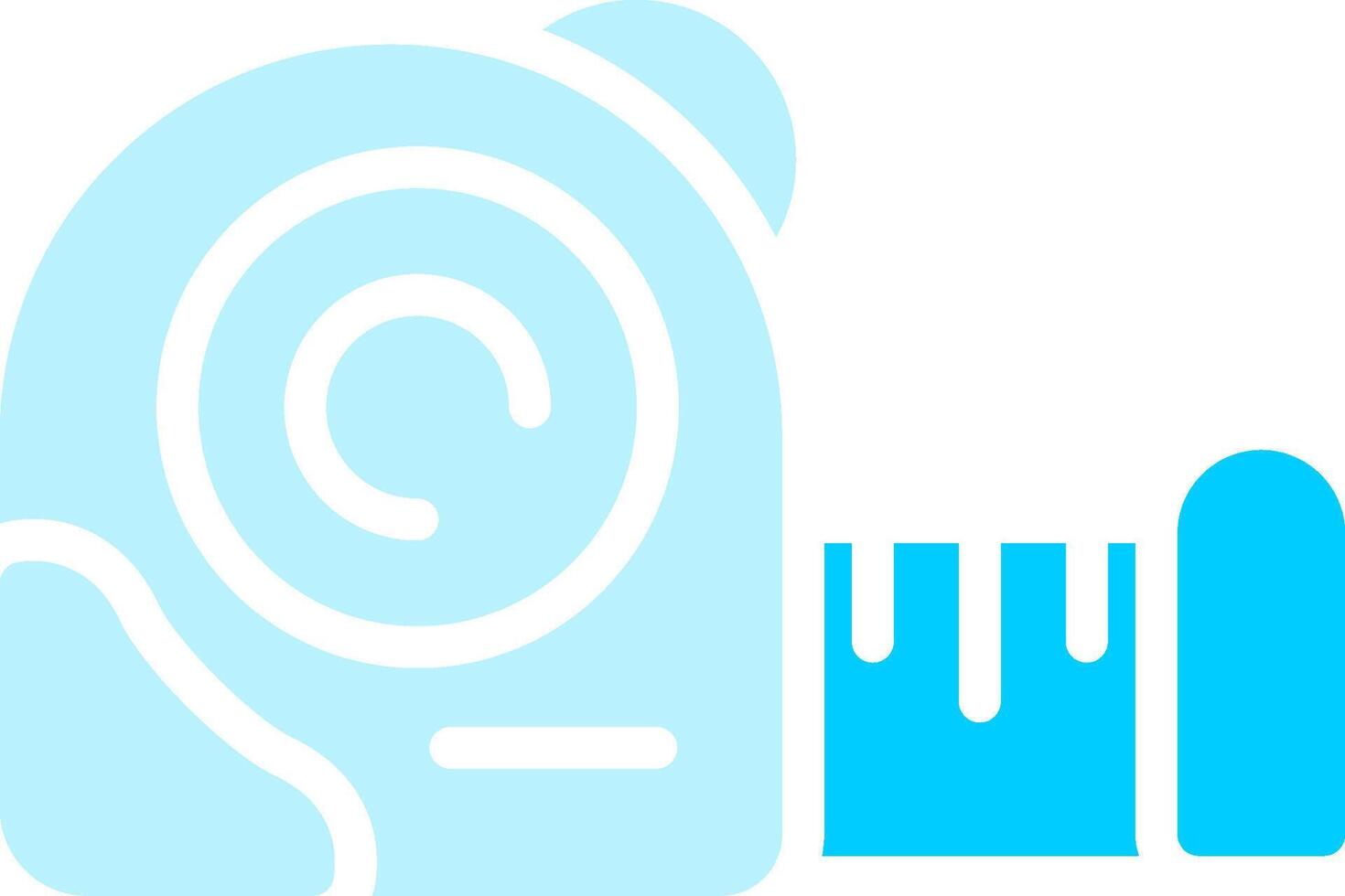 Tape Measure Creative Icon Design vector