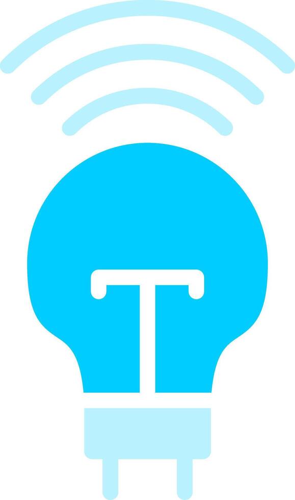 Smart Bulb Creative Icon Design vector