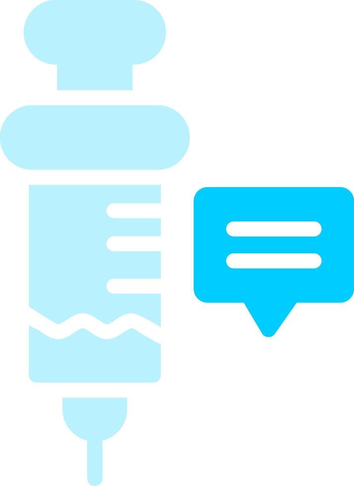 Line two Blue Colour vector