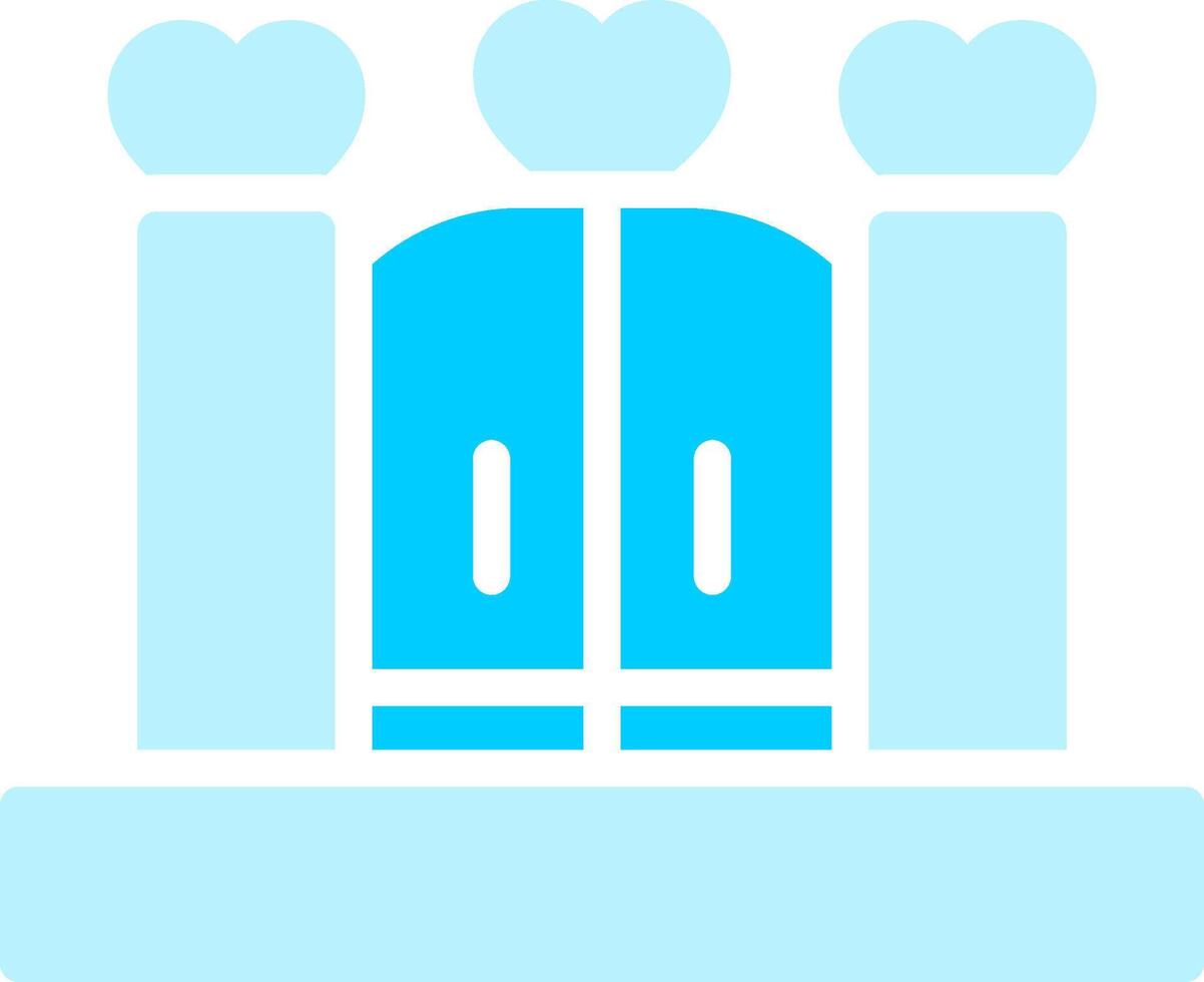 Door Creative Icon Design vector