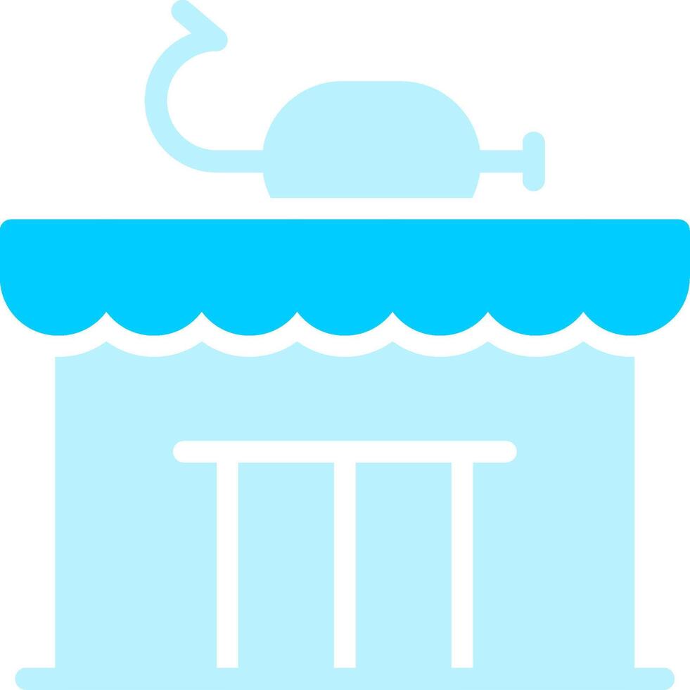 Bait Shop Creative Icon Design vector