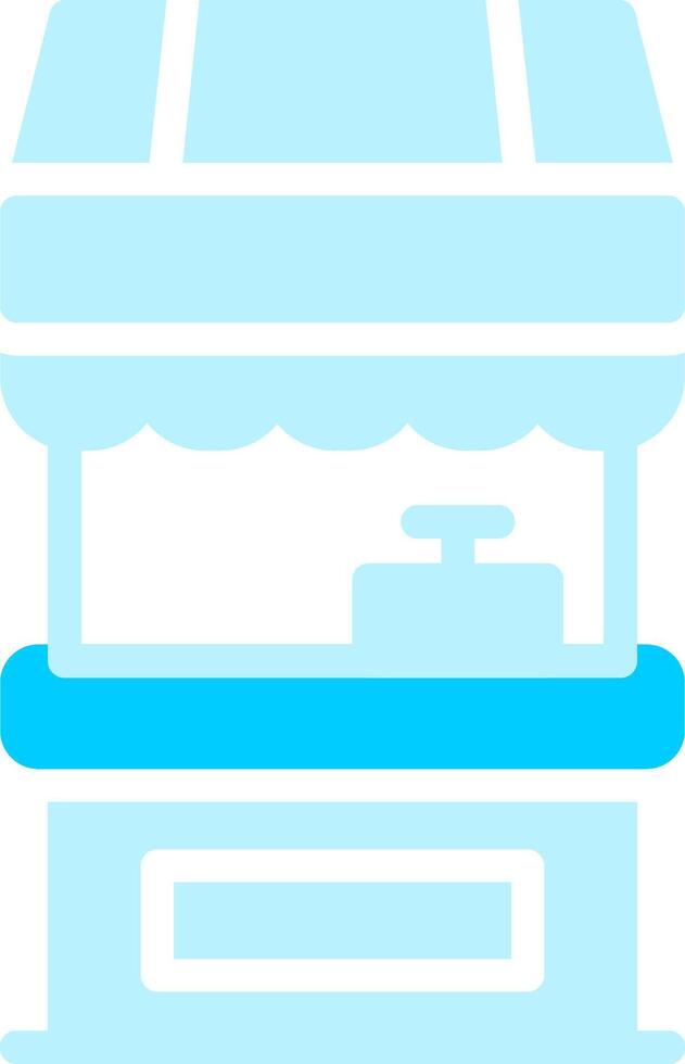 Line two Blue Colour vector