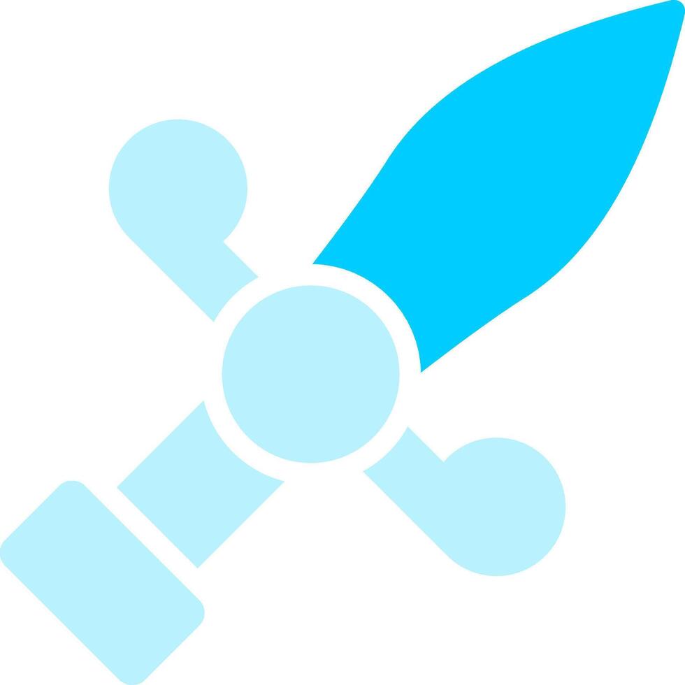 Dagger Creative Icon Design vector
